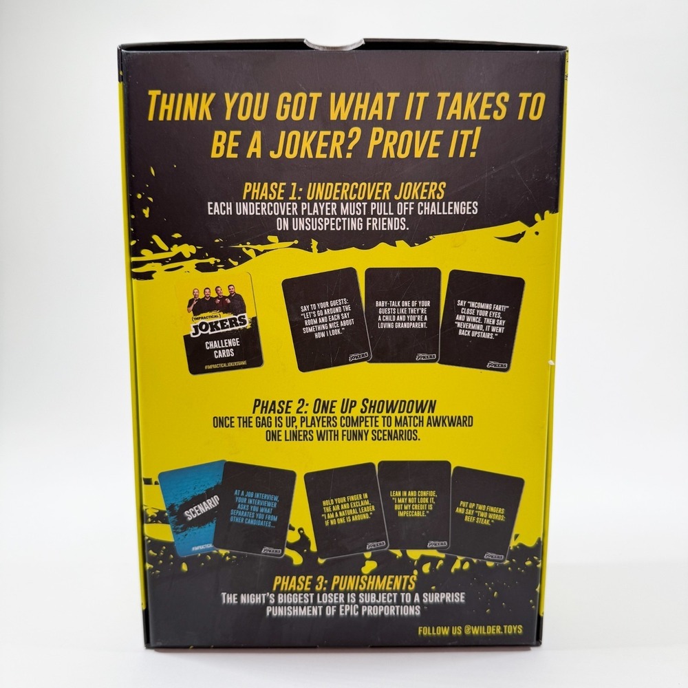 Impractical Jokers Game – Box of Challenges II (2021) Complete Set - Picture 10 of 12